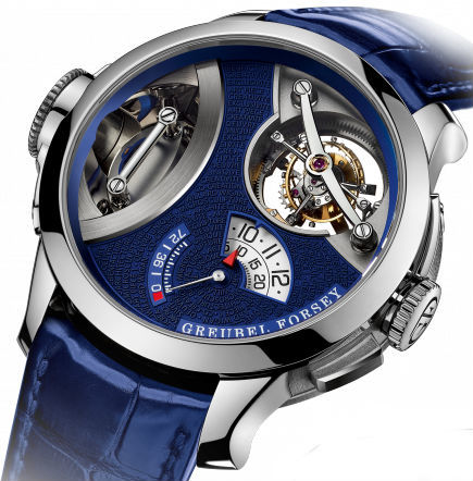 Replica Greubel Forsey Quantieme Perpetuel Art Piece 1 Platinum watch
